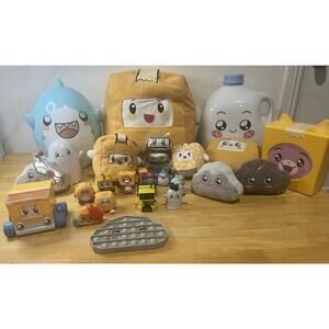 Lanky Box Lot Lanky Box Figures, Plush and Toys Lot Bundle Mini Figures